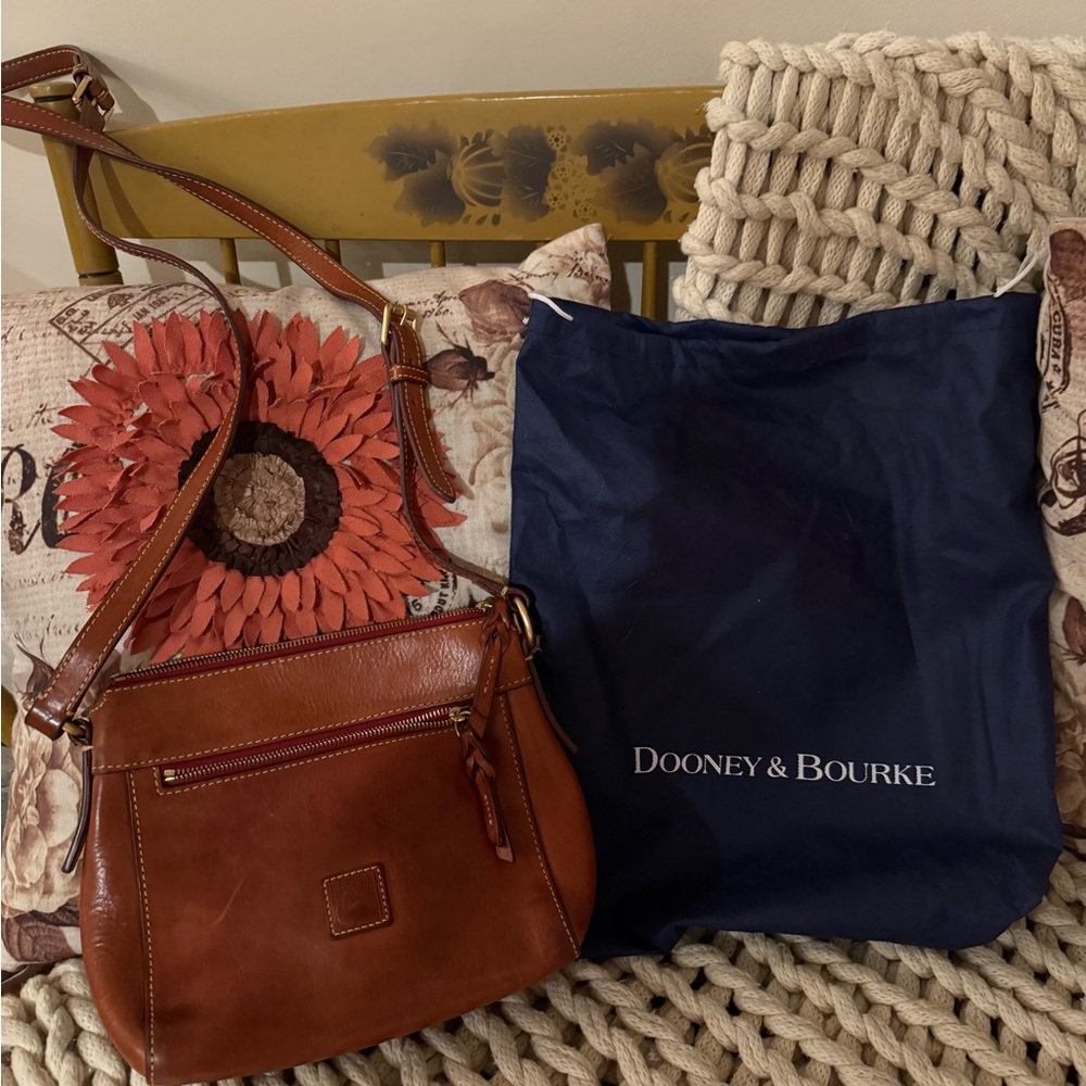 Leather cross body